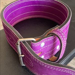 Power lifting belt like new
